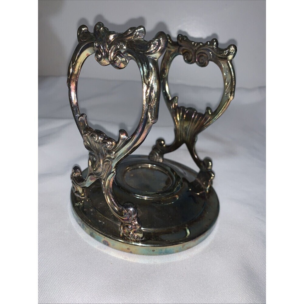 Vintage Sheridan Silver Plated Graby Warmer Or Candle Warmer (Stand Only )